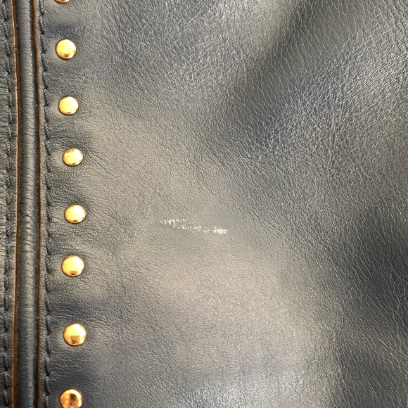 Michael Kors studded hand bag, blue/green - Picture 7 of 7